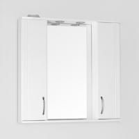 Зеркало-шкаф Style Line Эко Стандарт Панда 80/С белый