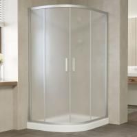 Душевой уголок Vegas Glass ZS-F 120*80 07 10 профиль матовый хром, стекло сатин