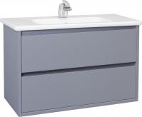 Тумба с раковиной Bellezza Лоренцо 80 серебро