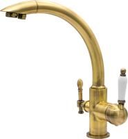 Смеситель для кухни Milacio Castellon Ceramic MC.513.BR бронза