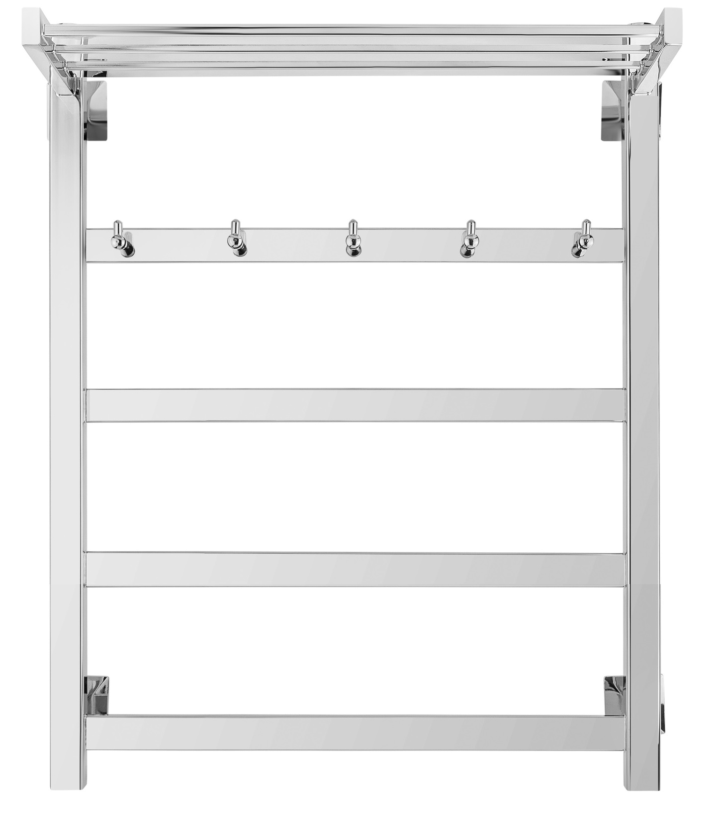 Полотенцесушитель электрический Secado Корсико 1 КСП 60/60 L, хром