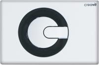 Кнопка смыва Creavit Power GP5001.02 бело-черная