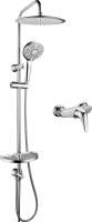 Душевой комплект Lemark LM8802C + LM4233C