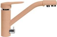 Смеситель для кухни AquaGranitEx C-6040 песочный