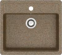 Мойка кухонная ZETT lab. T009Q009 терракот