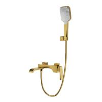 Смеситель для ванны Raglo R02.30.03 сатин золотой