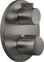 Смеситель для душа Dorn Bracht Rounded generic 36426970-99 термостат, темная матовая платина