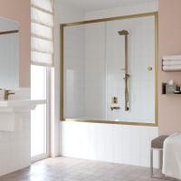 Шторка на ванну Vegas Glass ZV TUR NOVO 160 05 crystalvision профиль бронза, стекло crystalvision