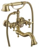 Смеситель для ванны Zorg Antic A 7000W-BR