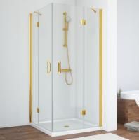 Душевой уголок Vegas Glass AFA 090 09 01 профиль золото, стекло прозрачное