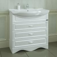 Тумба под раковину СанТа Верона 85 напольная, 3 ящика