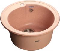 Мойка кухонная GranFest Rondo GF-R450 розовый