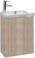 Тумба с раковиной Jacob Delafon Odeon Up 50 светлый дуб