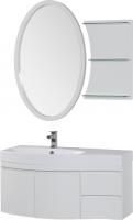 Мебель для ванной Aquanet Опера 115 белая L