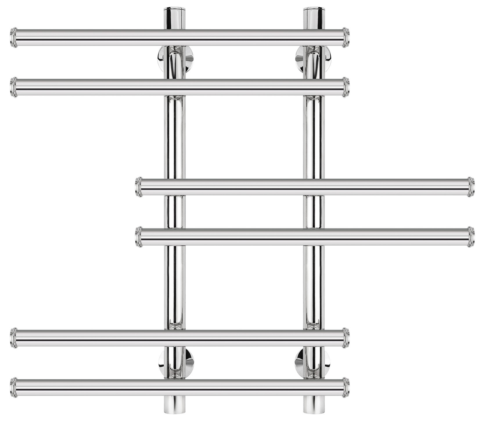Полотенцесушитель электрический Secado Турин 5 60/20/50 R, хром