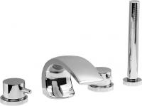 Смеситель на борт ванны Акватек Arko Lux, 4 отверстия