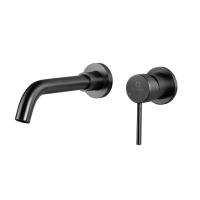 Смеситель для раковиный Filarete Roun FL4020BG, графит