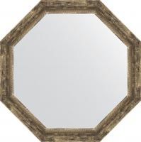 Зеркало Evoform Octagon BY 3666 73х73 см, старое дерево с плетением