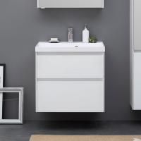 Тумба с раковиной Aquanet Гласс 70