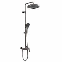 Душевая стойка Gappo G2410-9, оружейная сталь