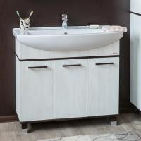 Тумба под раковину Sanflor Толедо 105 венге, северное дерево светлое