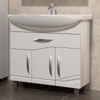 Тумба с раковиной Vigo Martina 85 1 ящик, 3 дверцы