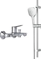 Душевой комплект Damixa Galaxy DX7510000 для ванны с душем + Damixa Origin Evo 918200000