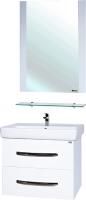 Мебель для ванной Bellezza Рокко 60 подвесная белая 2 ящика