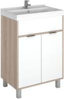 Тумба с раковиной Домино Prime 60 сонома