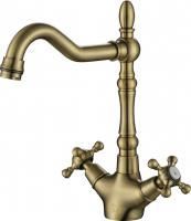 Смеситель для кухни Paulmark Essen Es226001BR бронза