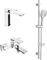 Душевой комплект Orange Lutz M04-311cr два смесителя + Душевой гарнитур Orange O-Shower