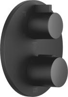 Смеситель для душа Dorn Bracht Rounded generic 36427970-33 термостат, черный матовый