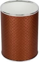 Мусорное ведро Geralis M-PNH-B орех, хром, 3 л