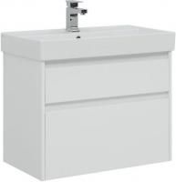 Тумба с раковиной Aquanet Nova Lite 75 2 ящика