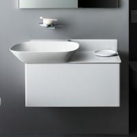 Тумба с раковиной Laufen Ino белая матовая