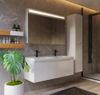 Зеркало-шкаф Dreja Uni 120 белый