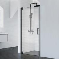 Душевая дверь в нишу BelBagno Marmi B-1-90-C nero