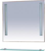Зеркало Misty Лика 90 прозрачная полка, с подсветкой