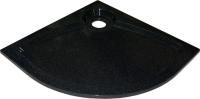Поддон для душа GuteWetter Deluxe 80x80x2 R черный