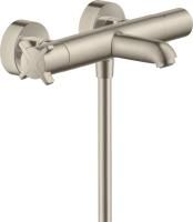 Смеситель для ванны Axor Citterio E 36140820 термостат, шлифованный никель