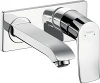 Смеситель для раковины Hansgrohe Metris 31085000 настенный