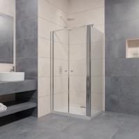 Душевой уголок RGW Passage PA-37 (775-825)х800х1850 профиль хром, стекло прозрачное