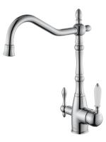 Смеситель для кухни Wonzon & Woghand WW-88458006-CR c подключением фильтра