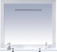 Зеркало Misty Европа 90 белое, с подсветкой