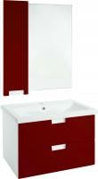 Мебель для ванной Bellezza Пегас 90 подвесная, красная