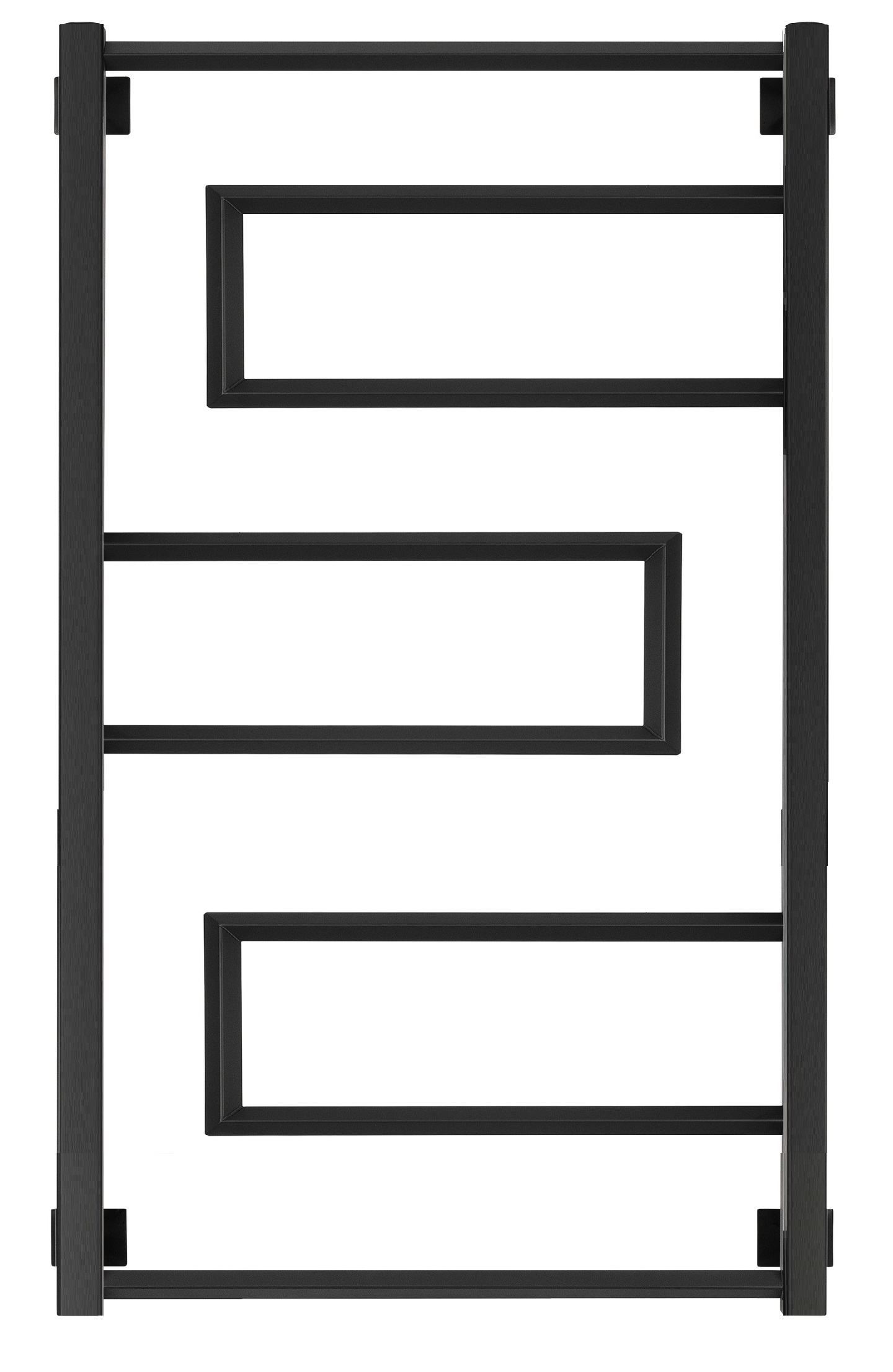 Полотенцесушитель электрический Secado Рабби 100/50 L, черный матовый Полотенцесушитель электрический Secado Рабби 100/50 L, черный матовый