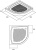 Поддон для душа Iddis 220R099i22 90x90x16,5
