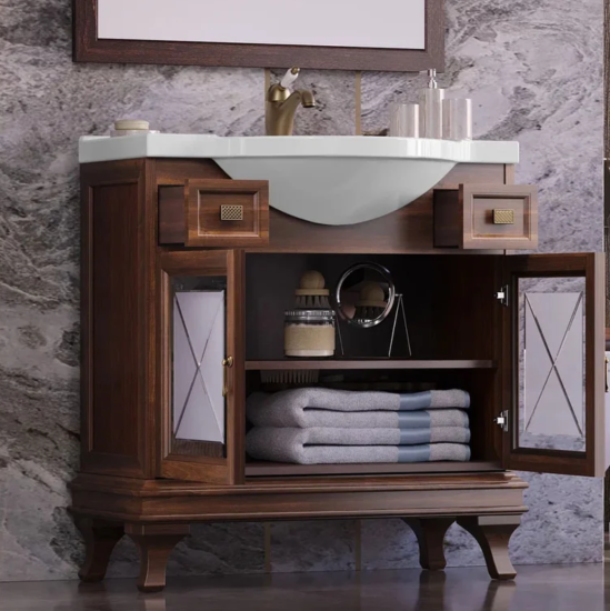 Мебель для ванной Opadiris Борджи 85 светлый орех