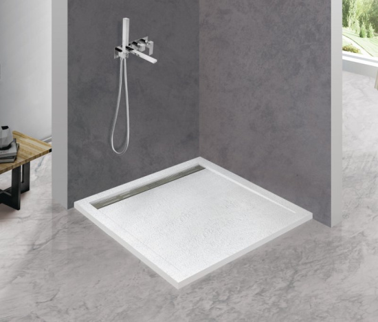 Поддон для душа Cezares Tray TRAY-AS-A-100-30-W 100x100, с сифоном, белый