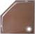 Поддон для душа GuteWetter Deluxe 90x90x2 P терракот